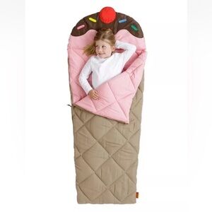 Girls Sprinkles The Cone Sleeping Bag